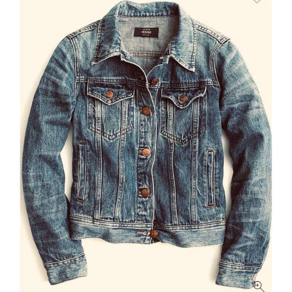 J. Crew Indigo Denim Jacket